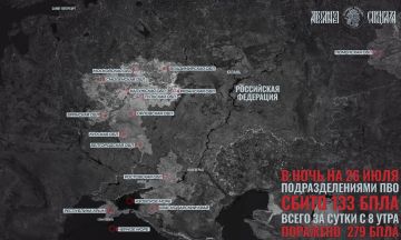 Снижение интенсивности после удара по Тюмени