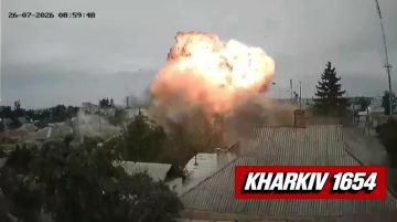 Прилет лёгкой крылатой ракеты «Бандероль» по Харькову сегодня утром