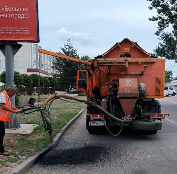 Ямочный ремонт дорог продолжается в Запорожской области