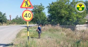 В городском округе Мелитополь продолжаются работы по поддержанию порядка