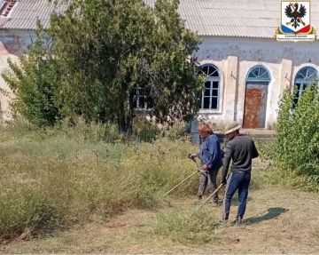 Наводим порядок в селе Салтычия