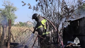 47-летняя женщина пострадала при пожаре в Вознесенке