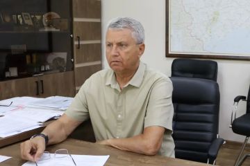 Виктор Емельяненко: Провел рабочую встречу с главой города Мелитополя Сергеем Золотарёвым