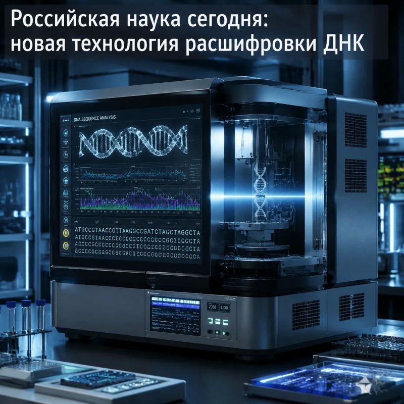 Российская наука сегодня: новая технология расшифровки ДНК