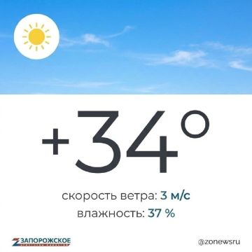 Аномальная жара сохранится в Запорожской области в среду, 5 августа