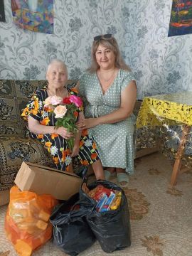 Мы вас не забываем!. 10 августа 2026 года отметила свой 90-летний юбилей жительница пгт Пришиб Жорник Галина Владимировна