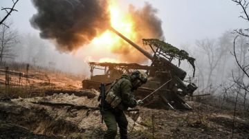 Расчёты САУ «Гиацинт-С» уничтожили опорники ВСУ в Запорожской области