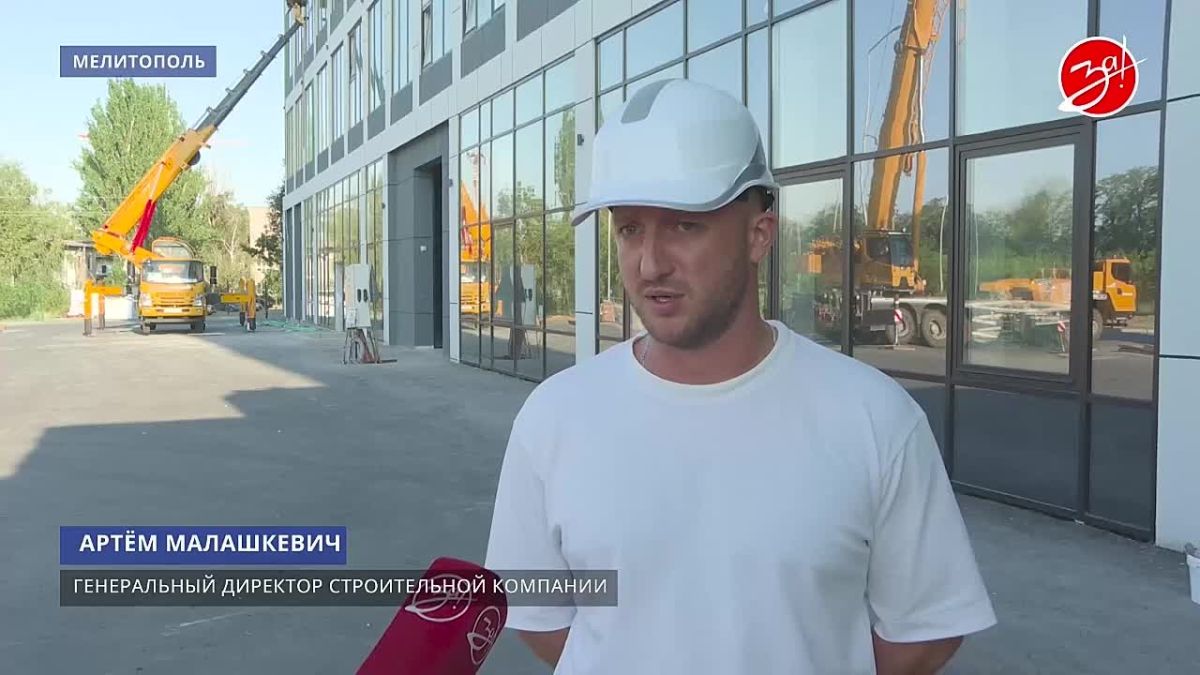 В День строителя наша съёмочная группа отправилась на одну из масштабных строек региона — площадку будущего педиатрического медицинского центра
