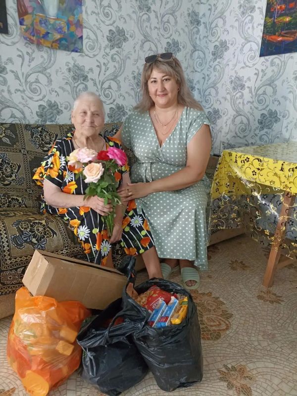 Мы вас не забываем!. 10 августа 2026 года отметила свой 90-летний юбилей жительница пгт Пришиб Жорник Галина Владимировна
