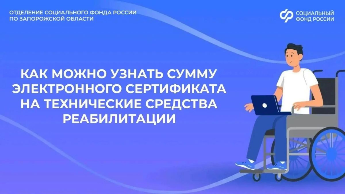 Как узнать стоимость электронного сертификата на технические средства реабилитации