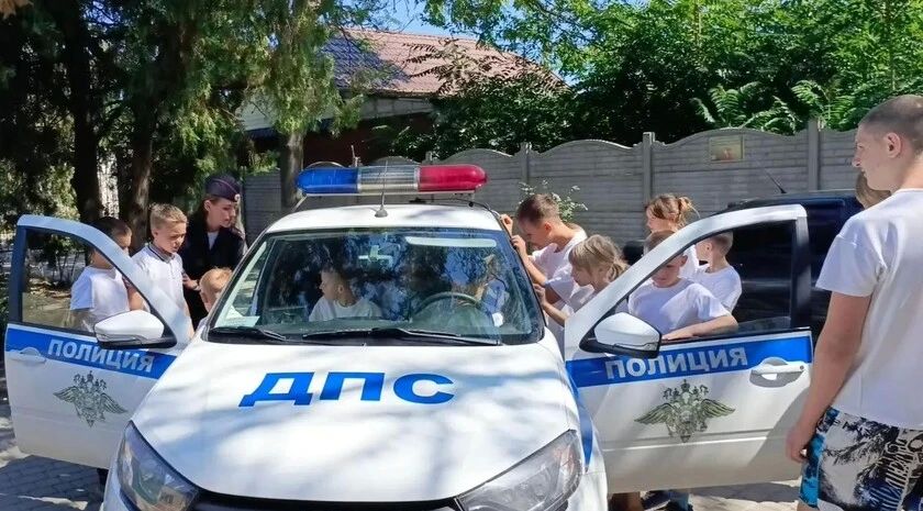 В Мелитопольском центре соцреабилитации провели мероприятие для детей ко Дню ПДД