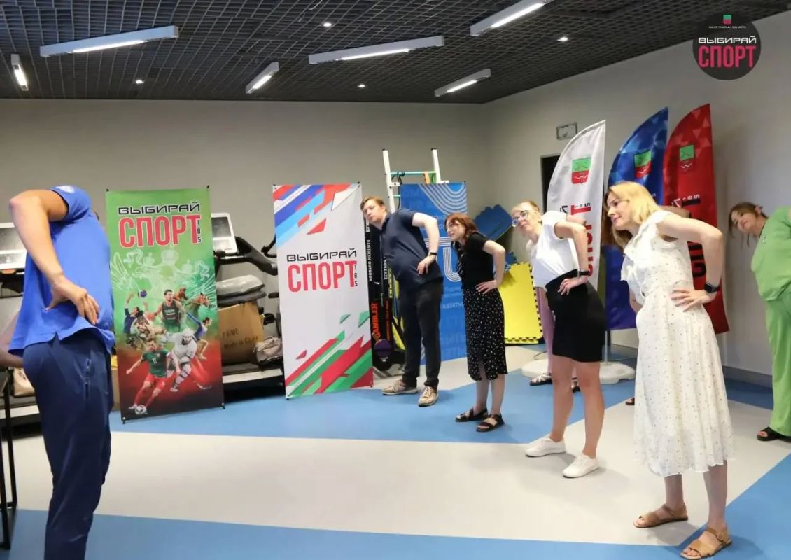 Сотрудники «Энергосбыт Запорожье» приняли участие в эстафете