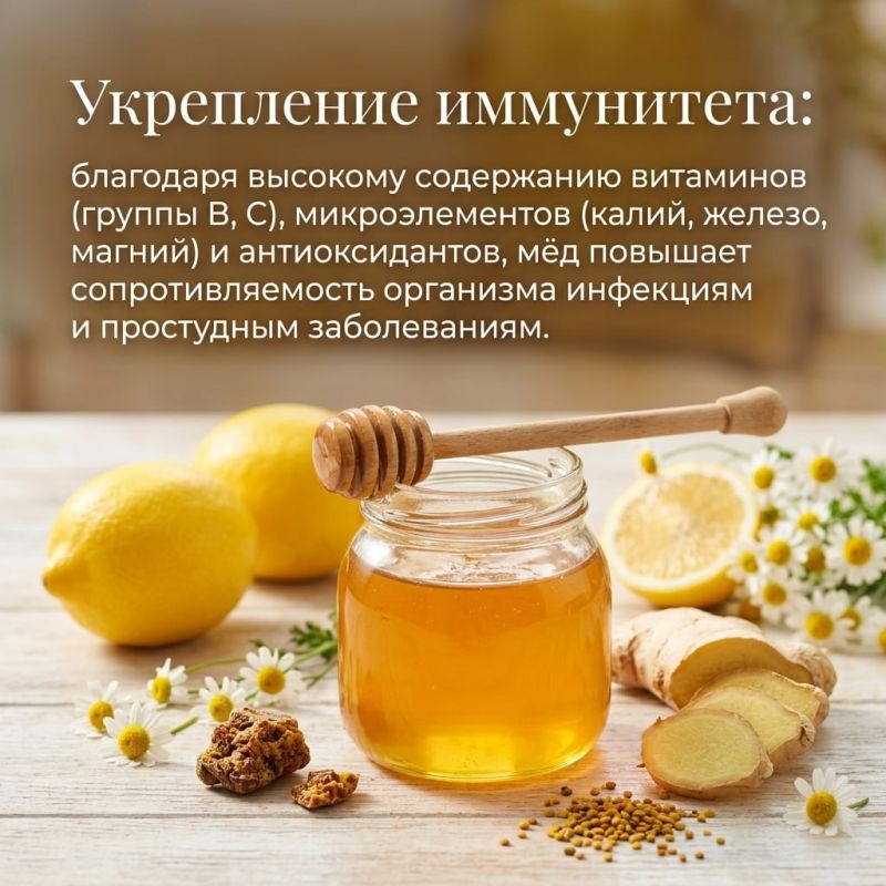 Природный эликсир здоровья: о полезных свойствах мёда