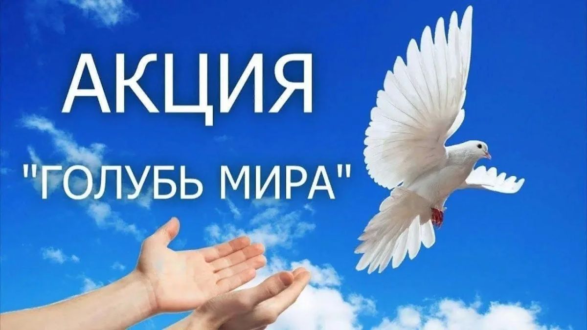 В библиотеке села Трояны прошла акция «Белый голубь мира»