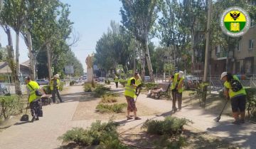 Благоустройство улиц продолжается