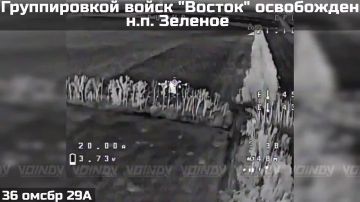 Группировка войск "Восток" ВС РФ освободила населенный пункт Зеленое в Запорожской области
