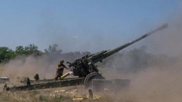 Расчёт гаубицы Д-30 уничтожил боевиков ВСУ в Запорожской области