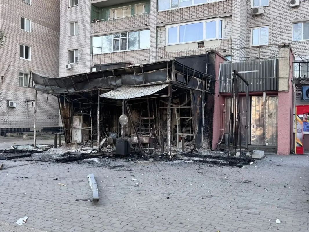 Двое энергодарцев пострадали в результате атаки БпЛА ВСУ по кофейне в Энергодаре
