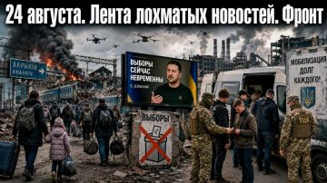 Сергей Лебедев: 24 августа. Лента лохматых новостей