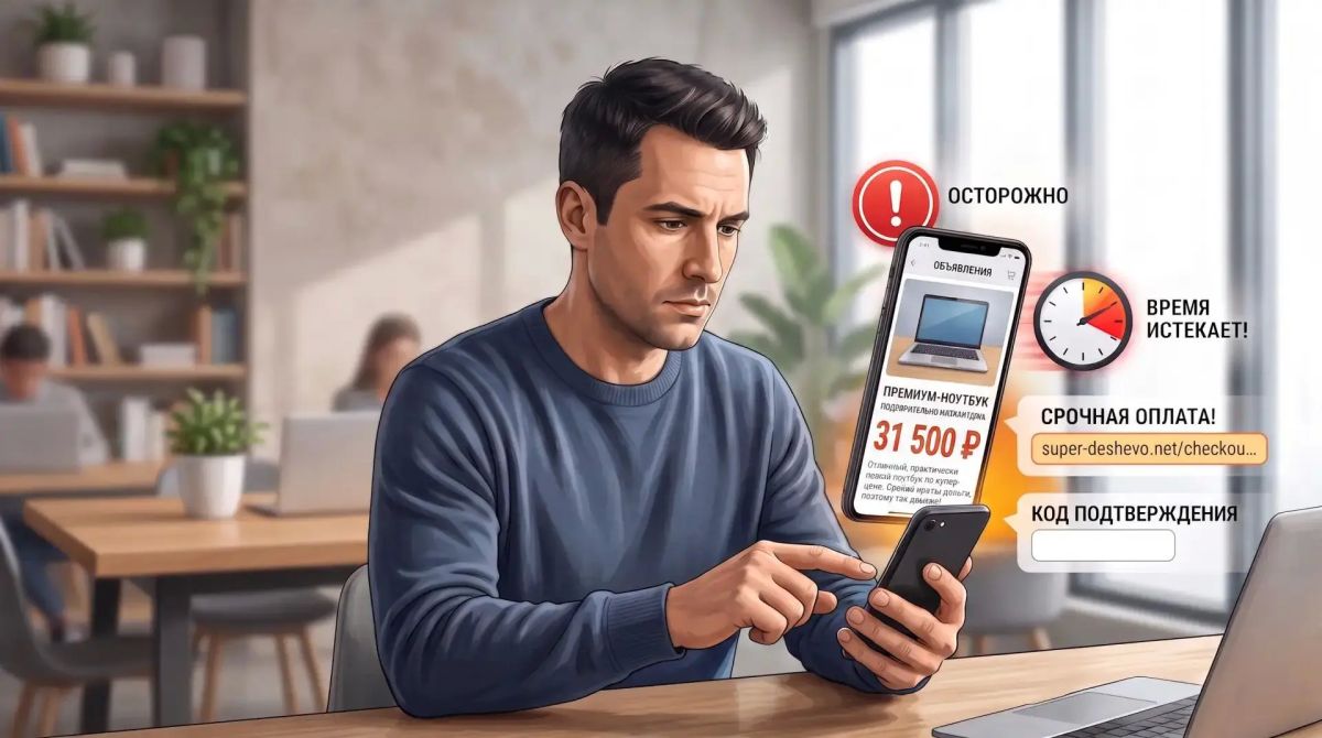 ПОКУПКА ПО ОБЪЯВЛЕНИЮ: 7 СИГНАЛОВ, ЧТО ПРОДАВЕЦ МОЖЕТ ОКАЗАТЬСЯ МОШЕННИКОМ