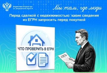 Росреестр Запорожской области: Как проверить квартиру перед покупкой с помощью выписок из ЕГРН