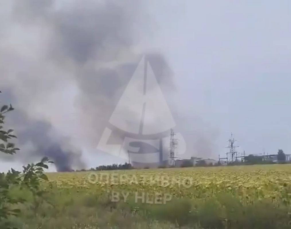 «Герани» сожгли водочный завод спонсора ВСУ «Хортица» в Запорожье