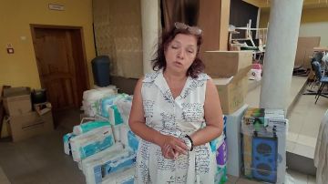 Народный фронт привёз гуманитарную помощь для людей с инвалидностью в Бердянск