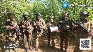 Важная помощь от читателей RVvoenkor бойцам, наступающим на Запорожском фронте Бойцы с Краматорского направления благодарят наших читателей за тепловизоры, рации, пауэрбанки, антитепловизионные пончо, масксети и другое...