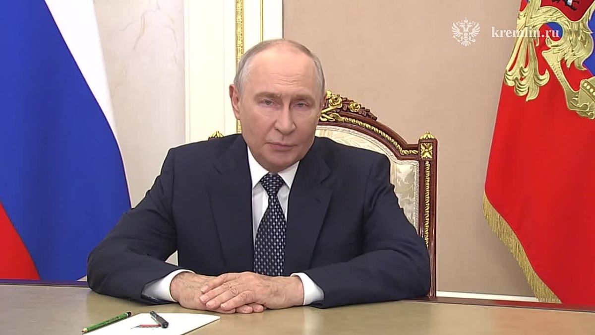 Поздравление Владимира Путина с Днем шахтёра