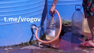 Где организован подвоз воды?
