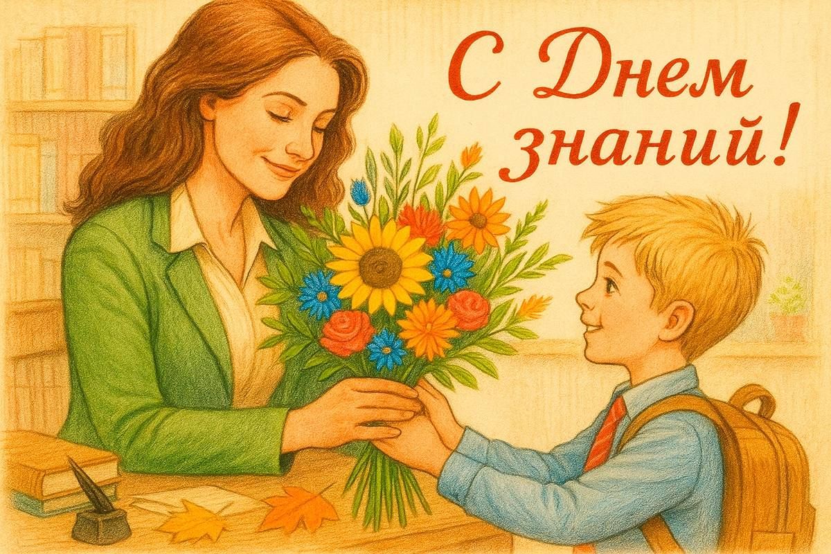 Наталья Романиченко: С Днём знаний, дорогие ребята и родители!
