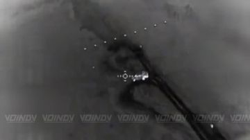 Гвардейцы 14 отдельной бригады спецназа группировки войск "Восток" пресекли ротацию противника, уничтожив автомобильную технику на Запорожском направлении