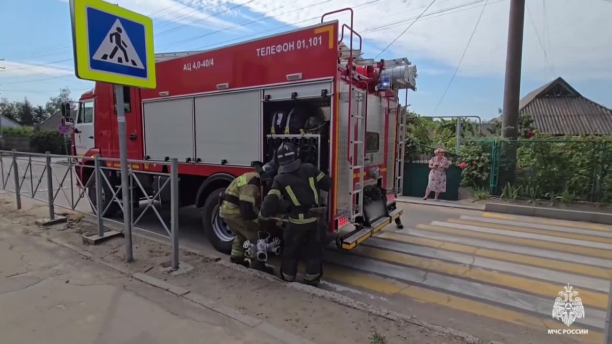 Масштабные учения в школах Запорожской области провели сотрудники МЧС России