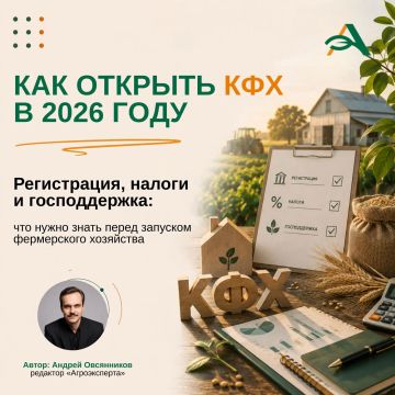 Регистрация КФХ: как открыть фермерское хозяйство в 2026 году