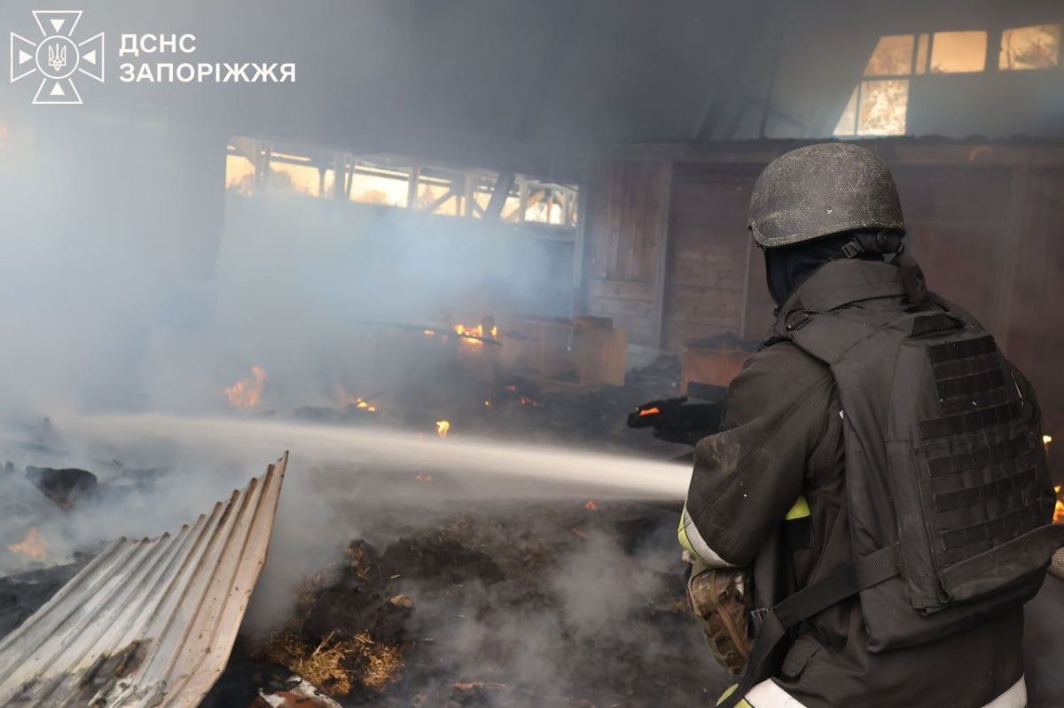 В Запорожье ночью прилетали российские БПЛА