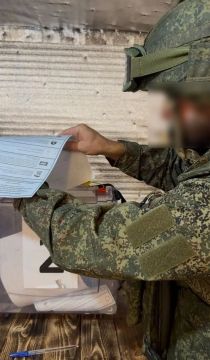 Наши защитники остаются верны своему долгу, в том числе участвуя в выборах