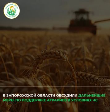 По поручению Губернатора Запорожской области продолжается работа с сельхозпредприятиями, пострадавшими в результате атак