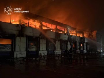 Под Бучей в Киевской области ночью были атакованы склады