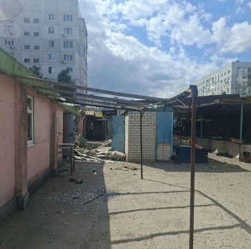 ВСУ дважды ударили по рынку в Энергодаре — шесть человек пострадали