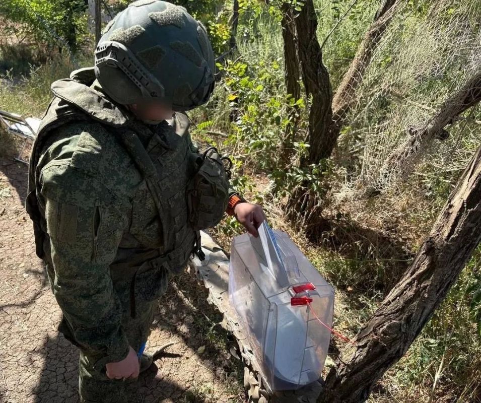 Досрочное голосование среди военнослужащих на территории Запорожской области продолжается