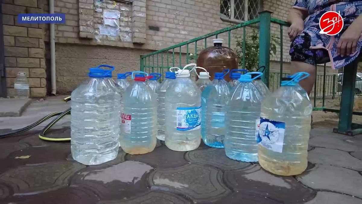 В многоквартирных домах Мелитополя оборудованы поливочные краны