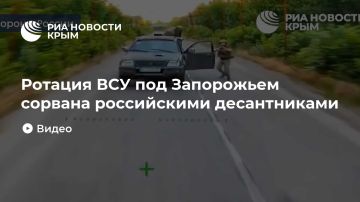 Ротация ВСУ под Запорожьем сорвана российскими десантниками