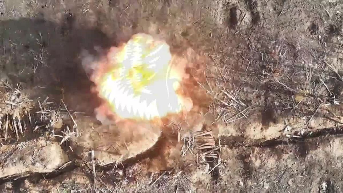 Боевая работа операторов БпЛА ВС РФ