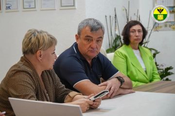 Сергей Золотарёв: В администрации городского округа Мелитополь состоялась встреча с председателем территориальной избирательной комиссии №2