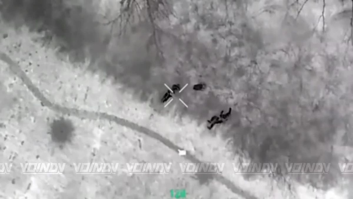 Гвардейцы 14 отдельной бригады спецназа группировки войск "Восток" выжигают живую силу ВСУ на Запорожском направлении
