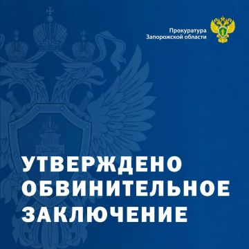 Прокуратурой Запорожской области утверждено обвинительное заключение по уголовному делу в отношении 69-летней жительницы города Токмака