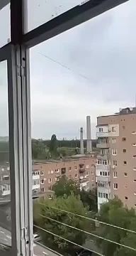 Момент атаки Герани по объекту ВСУ в Александрии Кировоградской области