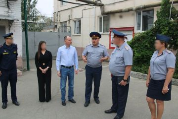 Представитель Администрации Президента Российской Федерации в Запорожской области посетил исправительную колонию № 1
