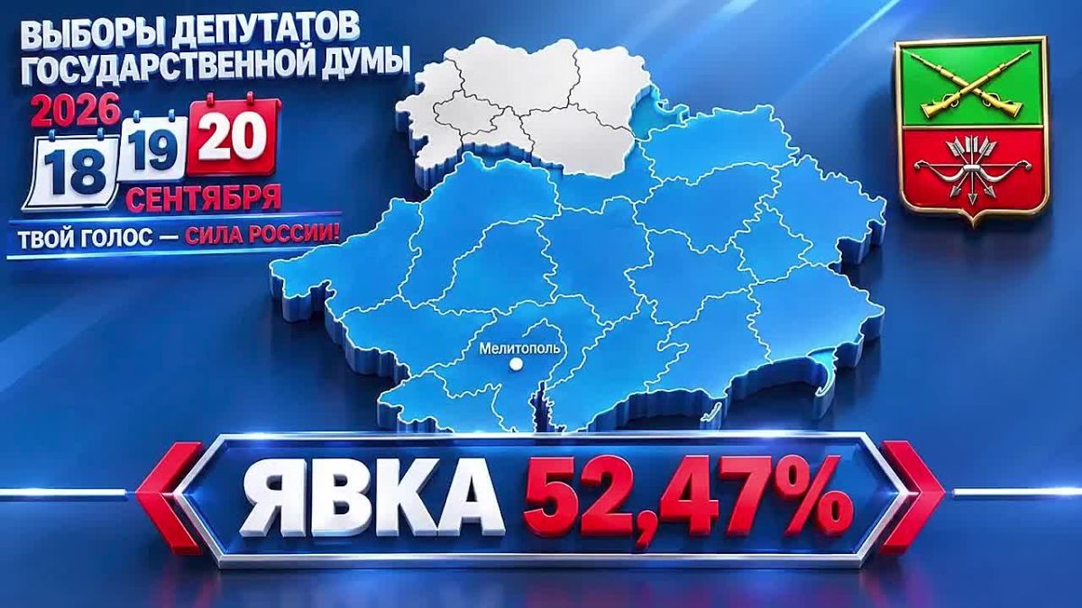 Явка на досрочном голосовании в Запорожской области превысила 50%