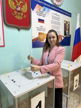 Алёна Трокай: Приняла участие в выборах депутатов Государственной Думы Российской Федерации